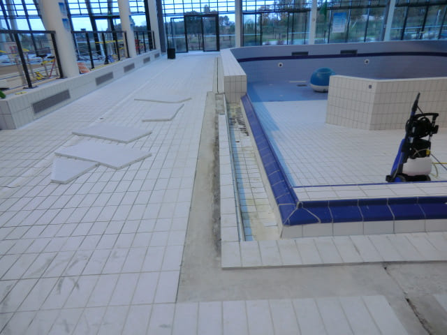 étanchéité sous carrelage piscine Aygueblue